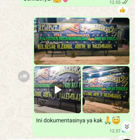Pengiriman Papan Bunga Duka Roa Malaka