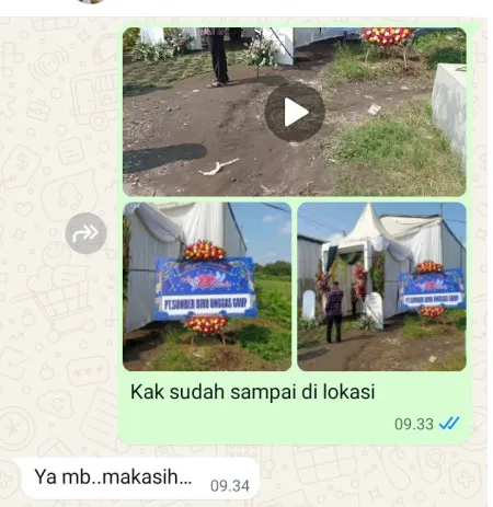 Pengiriman Karangan Bunga Roa Malaka