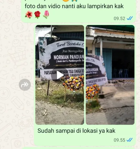 Pengiriman Karangan Bunga Roa Malaka