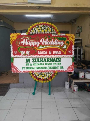Papan Bunga di Roa Malaka