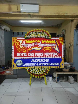 Papan Bunga di Roa Malaka