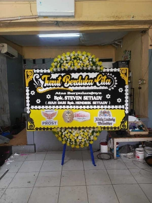 Papan Bunga di Roa Malaka